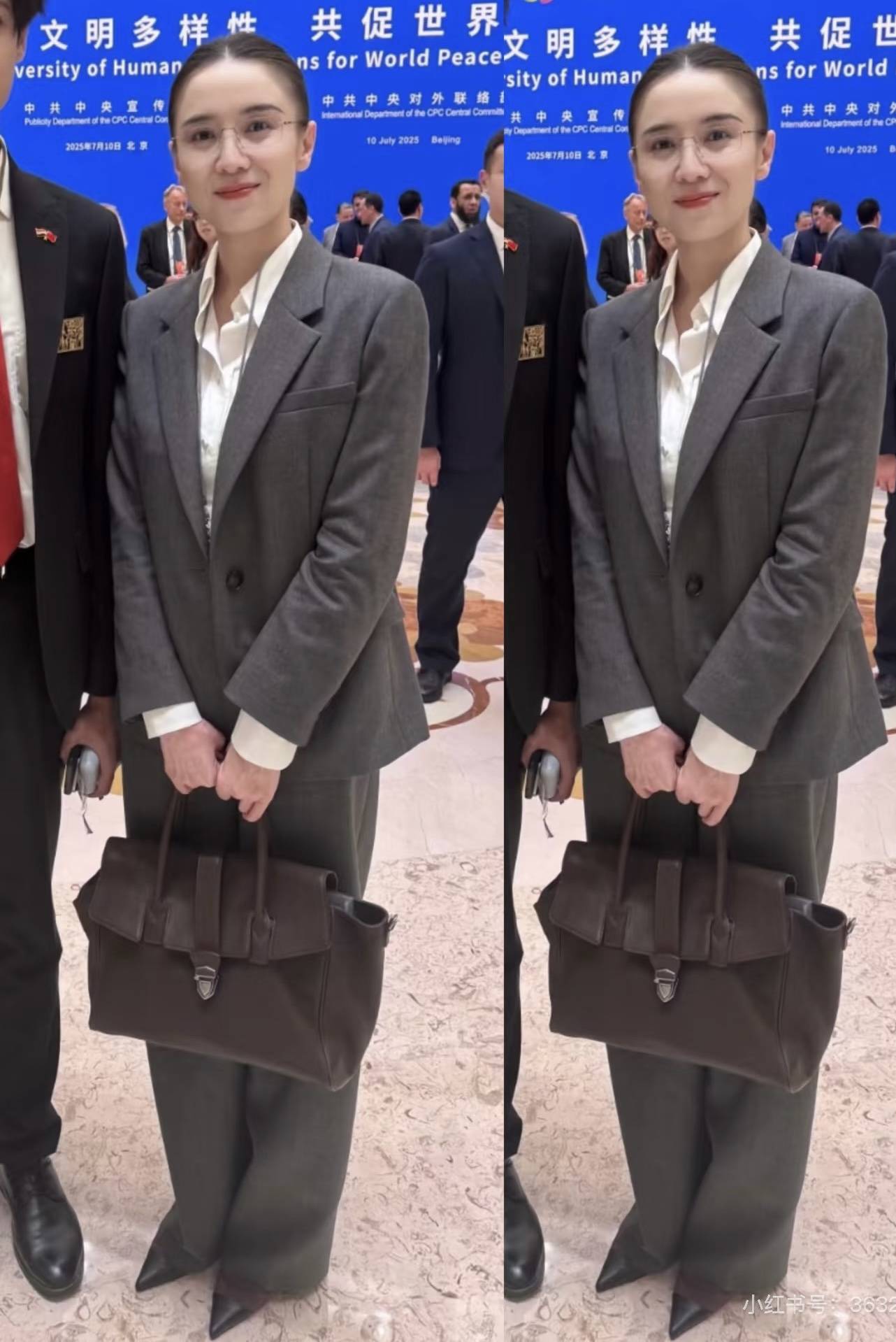 宋佳“体制内”穿搭上热搜，朱珠穿西装也不失韵味，这股风终究被她们穿火了！